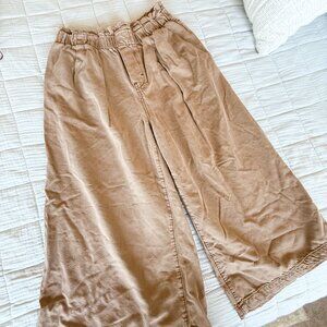 Anthropologie Super wide leg pants